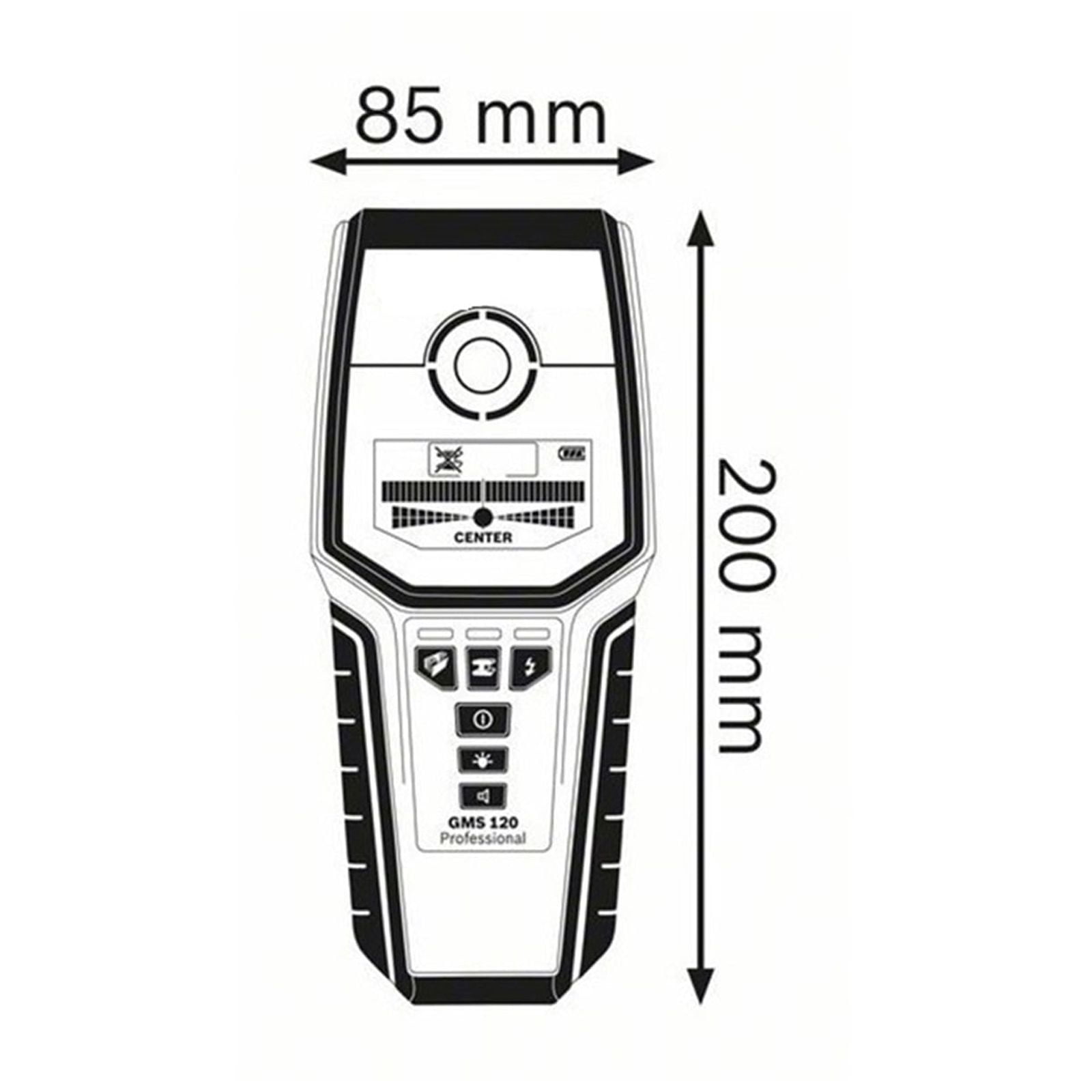 Wall Detector To Detect Metal Steel Wire Measuring Tool Professional Measuring Wire / Wood / Copper / Metal