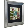thumbnail image 2 of Trademark Fine Art "Country Christmas Nine" Canvas Art by Color Bakery Black Matte, Silver Frame, 2 of 4