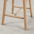 thumbnail image 6 of Better Homes & Gardens Springwood Barstool Set of 2, Light Honey Finish, Counter Height, 6 of 8