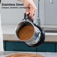 thumbnail image 4 of Electric Coffee Grinder with Robust Stainless Steel Blades, High-Capacity Automatic Bean Grinder with Ergonomic Handle, Resilient Spice & Nut Grinder for Home & Travel, US Plug, Large, 4 of 10