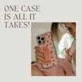 thumbnail image 6 of WALLI CASES for iPhone 13 Pro Max Case Aesthetic Wallet Phone Case Card Holder, Securely Holds up to 2 Cards - Cute, Trendy Phone Cover for Women, fits iPhone 13 Pro Max, w/ Kickstand & Finger Strap, 6 of 7
