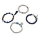 thumbnail image 1 of Pulsera con borla, 4 piezas Pulsera bohemia Pulsera elástica para mujer Pulsera bohemia Innovación moderna, 1 of 8