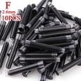 thumbnail image 1 of 10pcs/Pack 3.4mm Caliber Ink Cartridges Fountain Pen Replaceable Ink Bag Standard Caliber Office Universal Supplies Ink Bag, 1 of 8