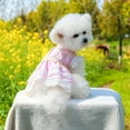 thumbnail image 4 of Namzi Sweet Puppy Dog Dress,Cute Princess Cat Dresses Dog Skirt for Small Girl Dogs(A46,M), 4 of 4
