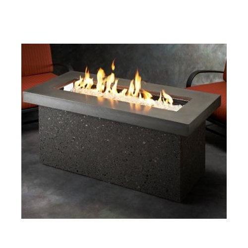 The Outdoor GreatRoom Company Key Largo Crystal Firepit Table with Base by The Outdoor GreatRoom Company