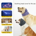 Aruwei Dog Calming Hoodie and Hematoma Ear Wraps Soft Head Cover for