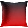 thumbnail image 2 of ECZJNT Set of 4 Pillow Cases Gradient Red Black Ombre Shades Shaded Ff0000 000000 Blue Lime Watercolor Teal Throw Pillowcase Cover Cushion Case Home Decor 20x20 inch, 2 of 5