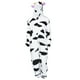 thumbnail image 1 of Pijama de dibujos animados de 1 pieza, adorable mono de franela con diseño de animalitos, ideal para otoño e invierno., 1 of 7
