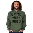 thumbnail image 5 of Up To No Good Wizard Map Funny Nerdy Hoodie Sweatshirt Women Men Brisco Brands S, 5 of 6