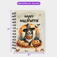 thumbnail image 5 of Happy Halloween Border Collie Witches Hat Pumpkin Carving Spiral Bound Journal Borders Dog Lovers Gifts Idea 5x7in Spiral Notebook - 02019, 5 of 5