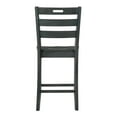 thumbnail image 4 of Furniture of America Jolines Wood Counter Height Chair in Gray (Set of 2), 4 of 8