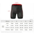 thumbnail image 7 of Arsuxeo Men Cycle Underwear Shorts 5D Gel Padded Quick Dry  Bike  Riding Shorts, 7 of 7