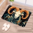 thumbnail image 5 of Aries Constellation Polyester Non-Slip Game Mat Area Rug Floor Carpet Machine Washable, 5 of 6