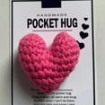 thumbnail image 1 of Crocheted Heart Shaped Pocket A Of And Warmth. Festive Atmosphere Suitable For Couples And . Cards for Sympathy Humorous Birthday Cards for Sister Sympathy Set Cards for Kids Just Because Task Storage, 1 of 3