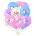 thumbnail image 4 of Barbi Stitch Little Pony Toy Story, astronauta, Pirata, monstruo, camión, coches, tema, globos de látex, decoraciones para fiestas de cumpleaños, 20 unidades por lote（Dusty vino Otros, 4 of 5