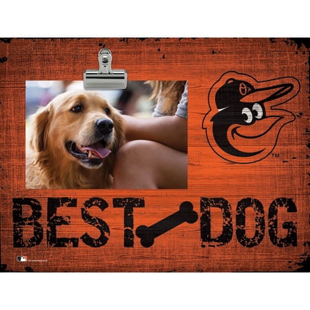 Baltimore Orioles 10.5 x 8 Best Dog Clip Photo Frame