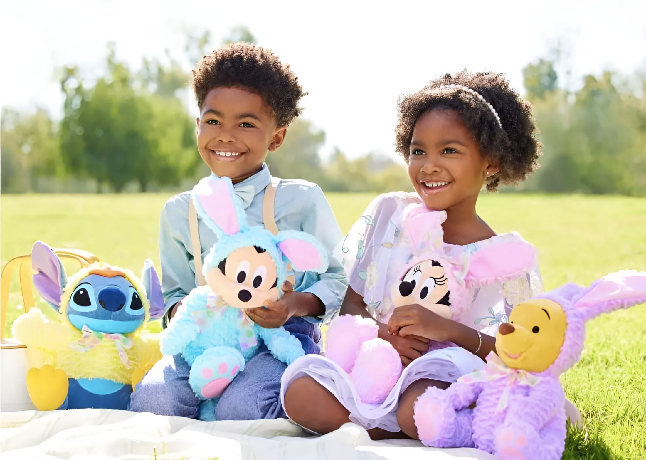 Disney 2022 Easter Stitch Plush