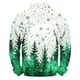 thumbnail image 3 of Sudadera sin capucha para hombre, informal, a la moda, con cuello alto, estampado, cremallera, jersey de manga larga, blusa de poliéster para hombre, 3 of 3