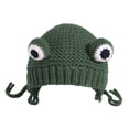 thumbnail image 4 of Gorro de punto Zulema Rana Cosplay Verde, 4 of 5