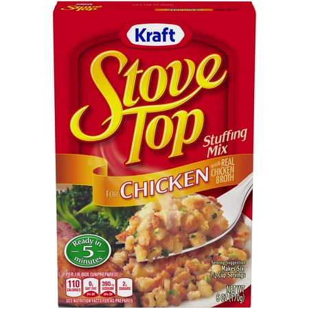 Kraft Stove Top Stuffing Mix for Chicken 6 oz. Box