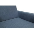 thumbnail image 4 of Edward Arm Chair - Navy Blue, 4 of 6
