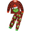 Boys Girls Grinch Christmas Pajamas Set Family Bro Sis Pjs Matching Sets