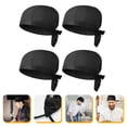 thumbnail image 2 of 4Pcs Practical Chef Hats Unisex Waiter Hats Restaurant Kitchen Working Hats, 2 of 9