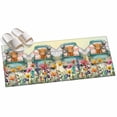 thumbnail image 2 of 2'x6' Rug Runners for Hallways Kitchen, Pig Cow Horse Non Slip Entryway Beside Floor Carpet Runner, Farmhouse Truck Farm Cabin Botanical Floral Washable Laundry Room Bedroom Throw Rugs Mat, 2 of 8