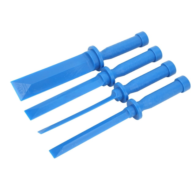 Kit de herramientas para quitar raspadores, 4 piezas de raspador de cincel de plástico, raspador de cincel de plástico, juego de raspadores compuestos, artesanía excepcional