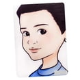 thumbnail image 4 of Milaget Makeup Painting Practice Template Easy to Clean A4 Size Display Tool for Profile Boy Profile, 4 of 9