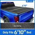 thumbnail image 3 of Tyger Auto T5 Tri-Fold Alloy Hardtop Truck Bed Tonneau Cover Compatible with 2019-2025 Chevy Silverado GMC Sierra 1500 (Not Fit 19 LD; 19-25 Classic) | 6'7" (79") Bed | TG-BC5C3054, 3 of 9