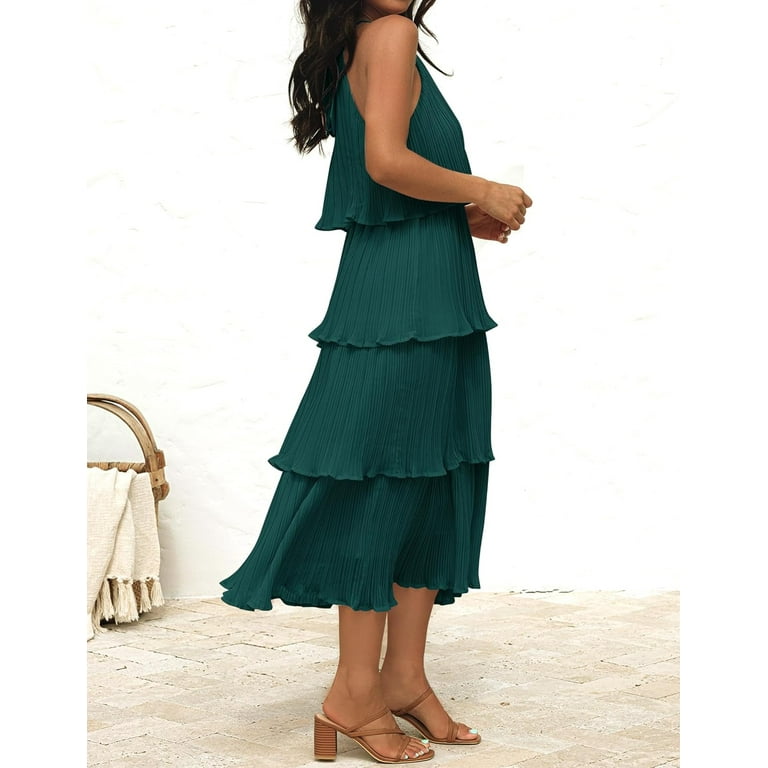 HOLIDAY LINEN RUFFLE LAYERED DRESS 定価8.8 PRODUCT-JUL252024-GREATESCAPE-