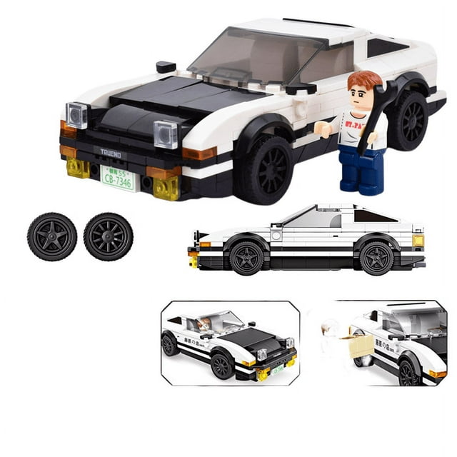 Racing Building Blocks Kit, Building Blocks Robot Toy, Teen Sports Car Model Gift-week