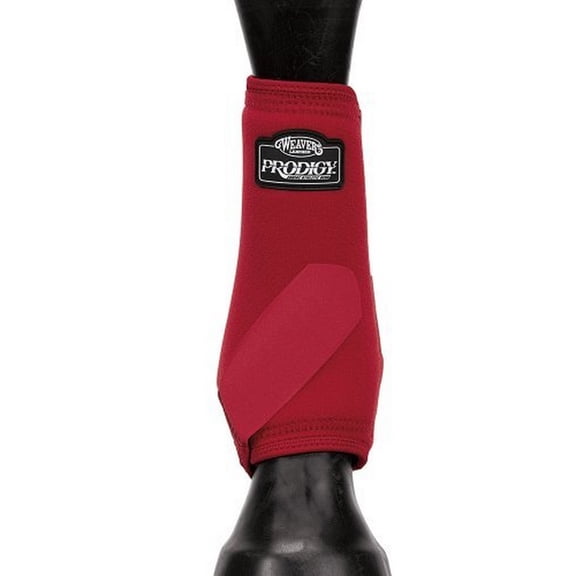 Weaver Leather Prodigy SMB Boots - Superior Horse Leg Protection Red / Small