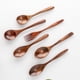 thumbnail image 3 of Cterwk - Juego de 3 cucharas de madera para sopa, para servir, para café, té, postres y mezclar., 3 of 8