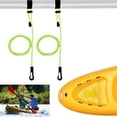 thumbnail image 4 of 2pcs Adjustable Kayak Safety Rod Leash Stretchable Fishing Rod Paddle Leash Black, 4 of 6