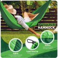 thumbnail image 3 of YSTIANN Hamac de Camping, Léger et Portable avec Sangles pour Arbre - Hamac en Nylon Simple/double Parachute pour Randonnée, Camping et Plage WJ85-3476, 3 of 7