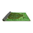 thumbnail image 2 of Ahgly Company Indoor Rectangle Oriental Green Industrial Area Rugs, 2' x 5', 2 of 4