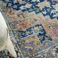 thumbnail image 6 of Nourison Global Vintage Persian Blue/Multicolor 4' x 6' Area Rug, (4x6), 6 of 8