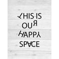 thumbnail image 2 of Phillip, Jamie 19x24 Gold Ornate Wood Framed with Double Matting Museum Art Print Titled - Happy Space, 2 of 4