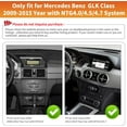 thumbnail image 4 of Road Top Android 13 Car Radio Touchscreen 12.3'' Car Stereo for Mercedes Benz GLK Class X204 2009-2015 Year, 8+256 GB, Support Wirless Carplay, Android Auto, Navigation, Camera, 4 of 8