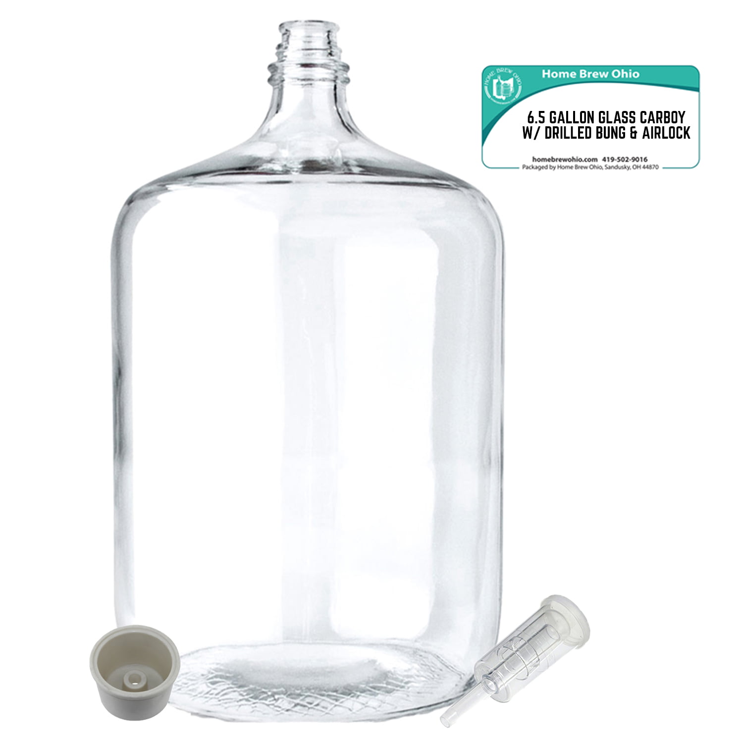 Amazon.com: Beverage Factory FP-CB05G Carboy, 1 Count (Pack of 1): Home &  Kitchen