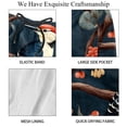 thumbnail image 4 of luoweisi Men's Beach Shorts Quick Dry Swim Trunks with Mesh Lining Woodpecker 2XL, 4 of 5