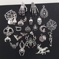 thumbnail image 2 of 80 abalorios para joyería, accesorios para hacer colgantes artesanales, abalorios colgantes de plata para hacer joyas, hacer joyas colgantes y manualidades XianweiShao 9024719146706, 2 of 5