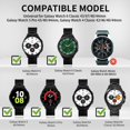 thumbnail image 2 of Correa de reloj GOLDTOLUCK compatible con Samsung Galaxy 47 mm Ultra, 2 of 8