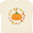 thumbnail image 4 of Inktastic Thanksgiving Wreath Autumn Fall Pumpkin Boys or Girls Toddler T-Shirt, 4 of 5