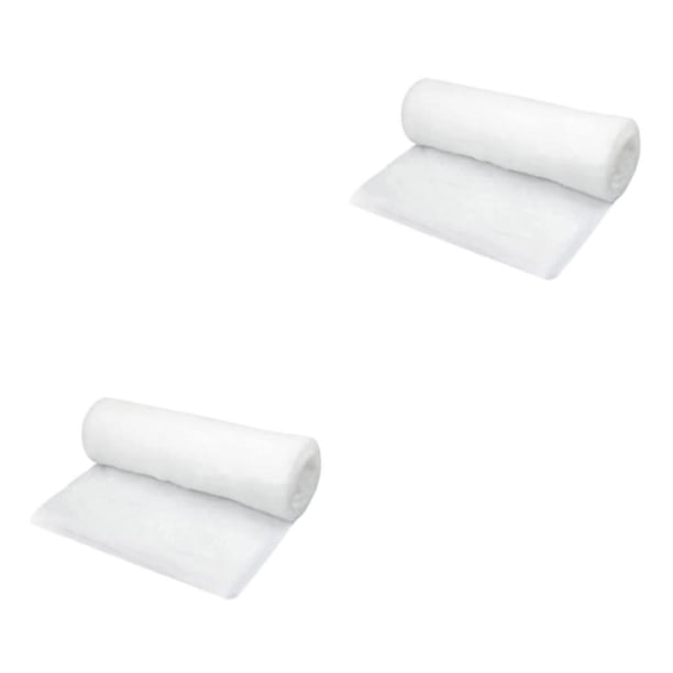 Rollo de nieve navideño Billuyoard Manta de nieve festiva Blanco 80cmx150cm 2Conjunto