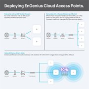 EnGenius ECW520 Cloud Managed 2x2x2 Indoor Tri-Band Wi-Fi 7 Access Point