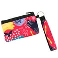 thumbnail image 2 of Wrapables Wristlet Mini Wallet Card Holder with Lanyard, Abstract Bright, 2 of 7