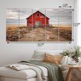 thumbnail image 4 of Designart "Canada Rural beauty I" Farmhouse Metal Wall Decor Set, 4 of 5
